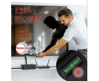 HAMA LCD/LED VESA 400X400 FULLMOTION ULTRA SLIM - 1466501 - zdjęcie 8